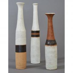Bruno Gambone Set of Three Miniature Gambone Ceramic Vessels ca 1980 - 1002250