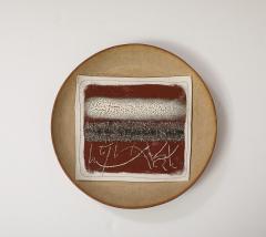 Bruno Gambone Unique Wall Platter by Bruno Gambone - 4176404