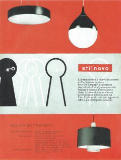 Bruno Gatta Adjustable Pendant Light Model 1090 by Stilnovo - 4350494