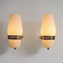 Bruno Gatta Pair of wall lights Model 2078 - 4338048