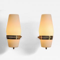 Bruno Gatta Pair of wall lights Model 2078 - 4338109