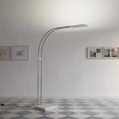 Bruno Gecchelin Bruno Gecchelin for Skipper Gesto Terra Arc Floor Lamp in Marble an metal 1970s - 4639675