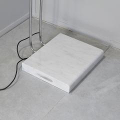 Bruno Gecchelin Bruno Gecchelin for Skipper Gesto Terra Arc Floor Lamp in Marble an metal 1970s - 4639688
