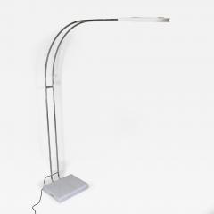 Bruno Gecchelin Bruno Gecchelin for Skipper Gesto Terra Arc Floor Lamp in Marble an metal 1970s - 4643759