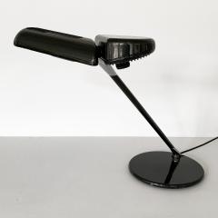 Bruno Gecchelin Pair of Bruno Gecchelin Ring Desk Table Lamps for Arteluce - 940397