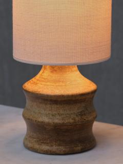 Bruno Karlsson Bruno Karlsson Ceramic Table Lamp Ego Stengods Sweden 1960s - 4523308