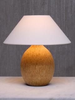 Bruno Karlsson Large Bruno Karlsson Speckled Ceramic Table Lamp Ego Stengods Sweden 1960s - 4095733