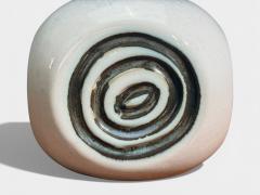 Bruno Karlsson Table Lamp White Glazed Ceramic Sweden 1960s - 4468893