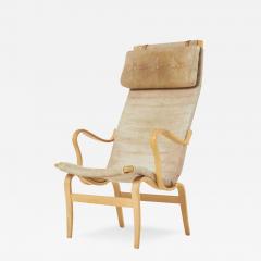 Bruno Mathsson 1960s Bruno Mathsson Eva H g leather armchair - 2988159