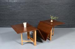 Bruno Mathsson Bruno Mathsson Maria Flap Walnut Beech Dining Table for Karl Mathsson - 4650799