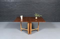 Bruno Mathsson Bruno Mathsson Maria Flap Walnut Beech Dining Table for Karl Mathsson - 4650800
