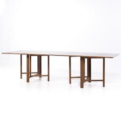 Bruno Mathsson Bruno Mathsson Maria Style Mid Century Swedish Teak 10 Seater Dining Table - 4585615