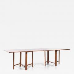 Bruno Mathsson Bruno Mathsson Maria Style Mid Century Swedish Teak 10 Seater Dining Table - 4588424