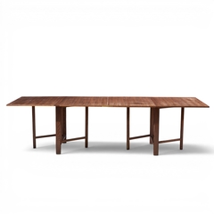 Bruno Mathsson Bruno Mathsson Style Maria Mid Century Danish Teak Expanding Dining Table - 4703937