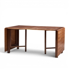 Bruno Mathsson Bruno Mathsson Style Maria Mid Century Danish Teak Expanding Dining Table - 4703945