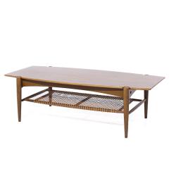 Bruno Mathsson Bruno Mathsson for Dux Mid Century Teak Surfboard Coffee Table - 3967646