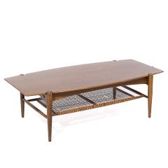 Bruno Mathsson Bruno Mathsson for Dux Mid Century Teak Surfboard Coffee Table - 3967647