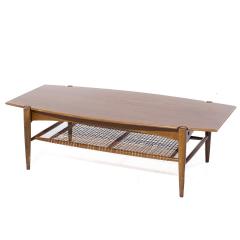 Bruno Mathsson Bruno Mathsson for Dux Mid Century Teak Surfboard Coffee Table - 3967649