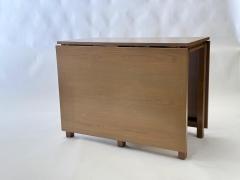 Bruno Mathsson Gate Leg Table Refinished in Driftwood Grey Mid Century Bruno Mathsson - 4367312