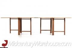 Bruno Mathsson Maria Style Mid Century Swedish Teak Expanding 10 Seater Dining Table - 3392955