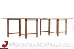 Bruno Mathsson Maria Style Mid Century Swedish Teak Expanding 10 Seater Dining Table - 3392956