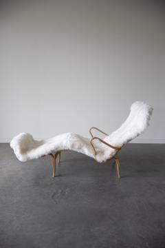 Bruno Mathsson Pernilla 3 Chaise Lounge Chair by Bruno Mathsson for Dux 1970s - 4742710