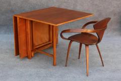 Bruno Mathsson Professionally Restored Bruno Mathsson Maria Folding Table in Walnut 1950s - 3357189