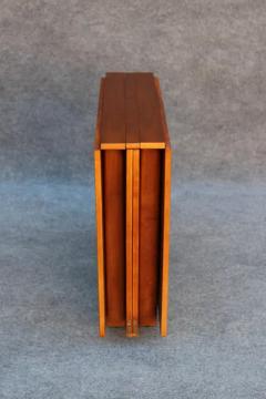 Bruno Mathsson Professionally Restored Bruno Mathsson Maria Folding Table in Walnut 1950s - 3357202