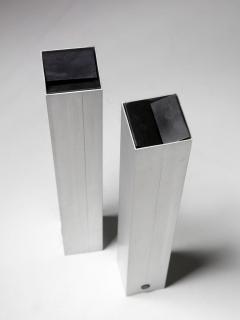 Bruno Munari Set of Two Ponza Floor Ashtrays by Bruno Munari for Danese - 4724271