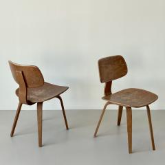 Bruno Weil Bruno Weil set of six chairs designed 1945 produced mid 20th century - 4746239