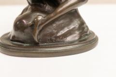 Bruno Zach AUSTRIAN BRONZE EROTICA SCULPTURE THE HUGGER BY BRUNO ZACH - 3219779