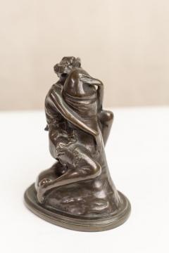 Bruno Zach AUSTRIAN BRONZE EROTICA SCULPTURE THE HUGGER BY BRUNO ZACH - 3219793