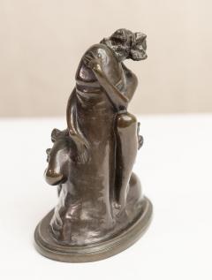 Bruno Zach AUSTRIAN BRONZE EROTICA SCULPTURE THE HUGGER BY BRUNO ZACH - 3219812