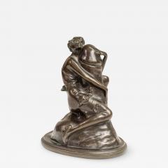 Bruno Zach AUSTRIAN BRONZE EROTICA SCULPTURE THE HUGGER BY BRUNO ZACH - 3223739