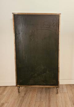 Brushed Steel Mirrored French Display Case Vitrine circa 1920 - 4718225