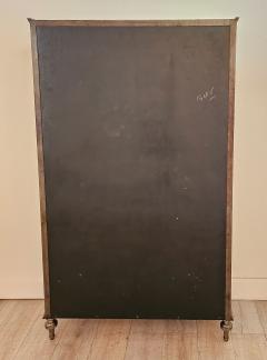 Brushed Steel Mirrored French Display Case Vitrine circa 1920 - 4720445