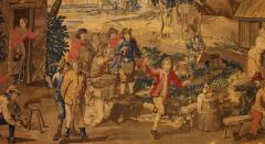 Brussels Tapestry After Teniers Circa 1700 - 3150772