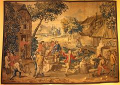 Brussels Tapestry After Teniers Circa 1700 - 3150773