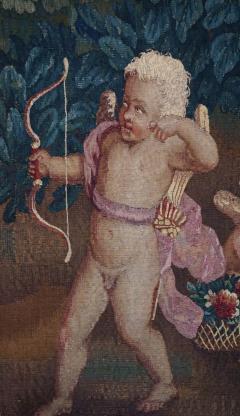 Brussels Tapestry Fragment Venus and Adonis with Cupid - 1429852