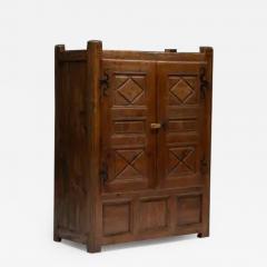 Brutalist Art Populaire Cabinet France 1848 - 3699241