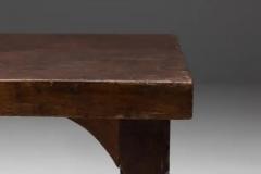 Brutalist Art Populaire Dining Table France 19th Century - 3560730