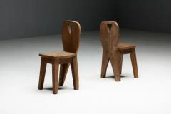 Brutalist Art Populaire Mountain Chairs France 1950s - 3484334