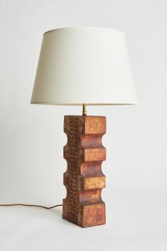 Brutalist Ceramic Table Lamp - 2044861