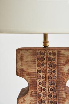 Brutalist Ceramic Table Lamp - 2044865