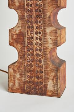 Brutalist Ceramic Table Lamp - 2044867