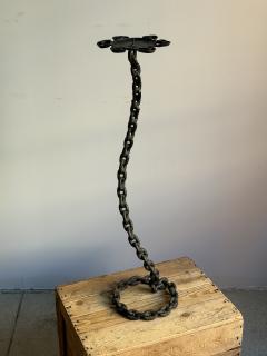 Brutalist Chain Link Candle Holder - 4569215