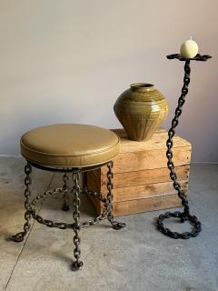 Brutalist Chain Link Candle Holder - 4569222
