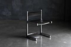 Brutalist Chrome Dining Chairs for Sigma Belgium 1967 - 3949973