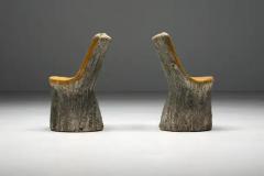 Brutalist Concrete Chairs France 1970s - 3427375
