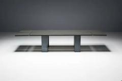 Brutalist Dining Table with Stone Base Belgium 1970s - 3870026